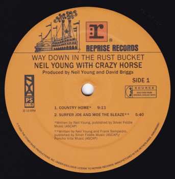 4LP/2CD/DVD/Doos Neil Young & Crazy Horse: Way Down In The Rust Bucket DLX | NUM | LTD
