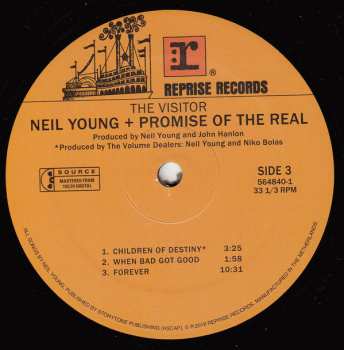2LP Neil Young: The Visitor