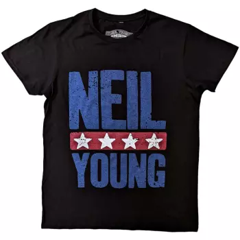 T-shirt Stars Logo Neil Young
