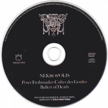 CD Nekropolis: Cultes Des Goules (Ballett Of Death)