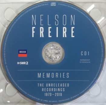 2CD Nelson Freire: Memories (The Unreleased Recordings 1970-2019)