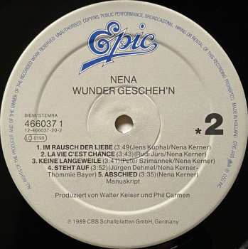 LP Nena: Wunder Gescheh'n