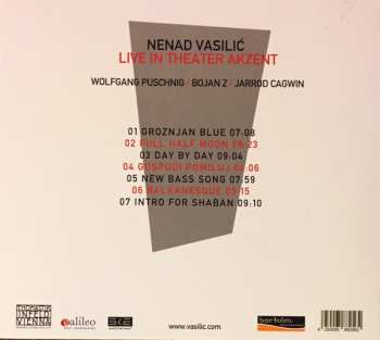CD Nenad Vasilić: Live In Theater Akzent