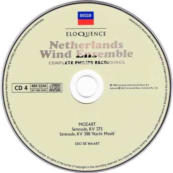17CD/Doos Nederlands Blazers Ensemble: Complete Philips Recordings