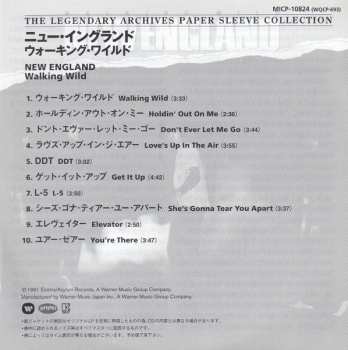 CD New England: Walking Wild