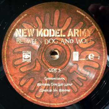 2LP New Model Army: Between Dog And Wolf LTD