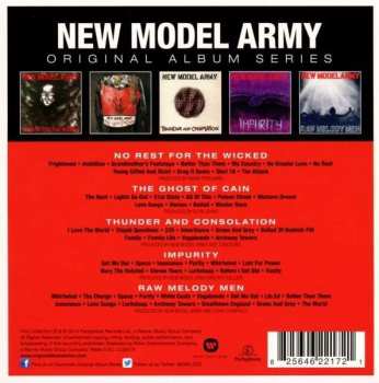 5CD/Doos New Model Army: Original Album Series