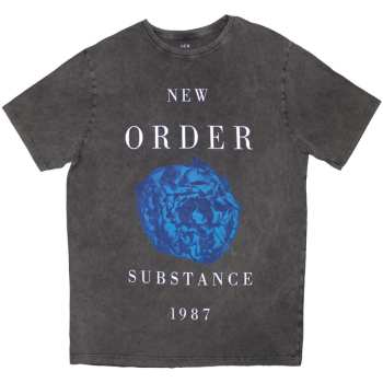 Merch New Order: Stone Wash T-shirt Substance 1987