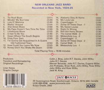 CD New Orleans Jazz Band: Recorded In New York 1924-25