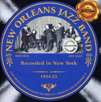 Album New Orleans Jazz Band: Recorded In New York 1924-25