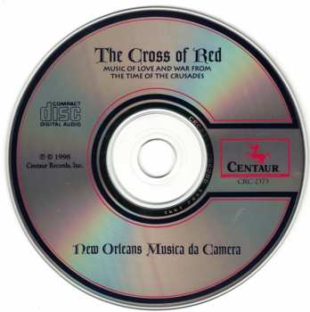 CD New Orleans Musica Da Camera: The Cross Of Red (Music Of Love And War From The Time Of The Crusades)