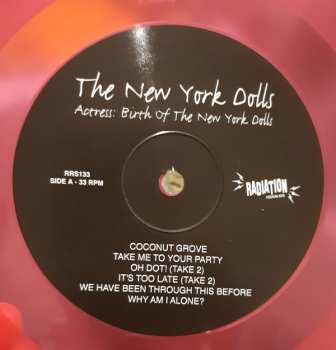 LP New York Dolls: Actress: Birth Of The New York Dolls LTD