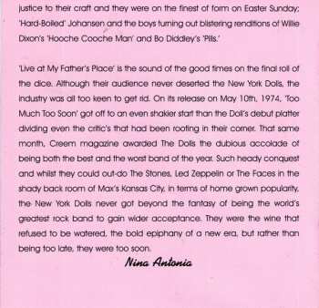 CD New York Dolls: Butterflyin'