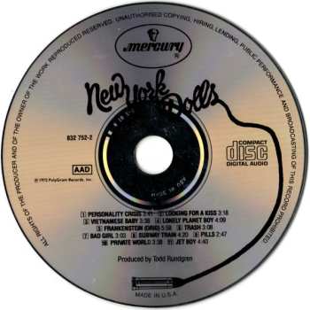 CD New York Dolls: New York Dolls