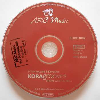 CD N'Faly Kouyate: Kora Grooves From West Africa