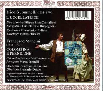 2CD Francesco Mancini: L'Uccellatrice - Colombina E Pernicone