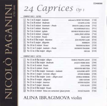 2CD Niccolò Paganini: 24 Caprices