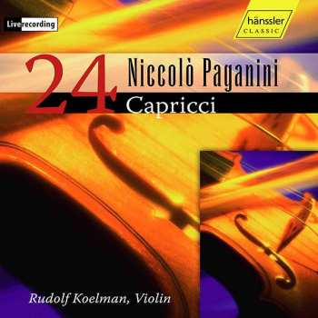 CD Niccolò Paganini: Capricen Op.1 Nr.1-24 Für Violine Solo