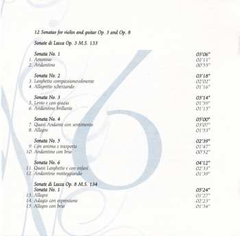 9CD/Doos Niccolò Paganini: Complete Works For Violin And Guitar