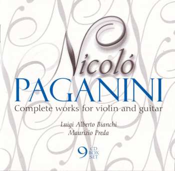 9CD/Doos Niccolò Paganini: Complete Works For Violin And Guitar