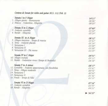 9CD/Doos Niccolò Paganini: Complete Works For Violin And Guitar