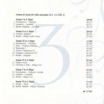 9CD/Doos Niccolò Paganini: Complete Works For Violin And Guitar