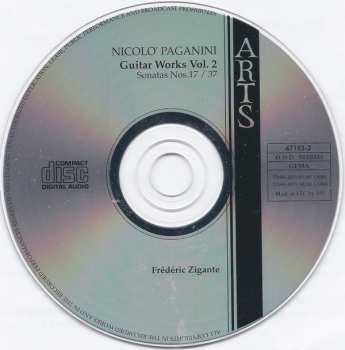 CD Niccolò Paganini: Guitar Works Vol.2