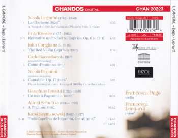 CD Niccolò Paganini: Il Cannone. Francesca Dego Plays Paganini's Violin