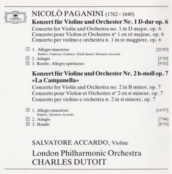CD The London Philharmonic Orchestra: Violinkonzerte Nos. 1 & 2