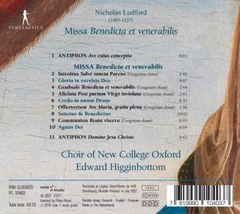 CD The New College Oxford Choir: Missa Benedicta