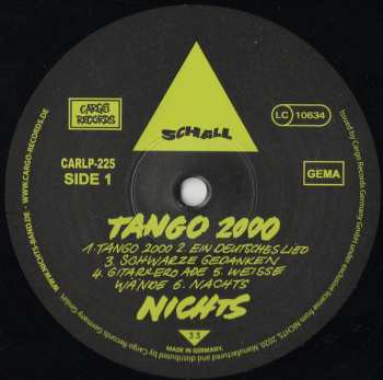 LP Nichts: Tango 2000 DLX