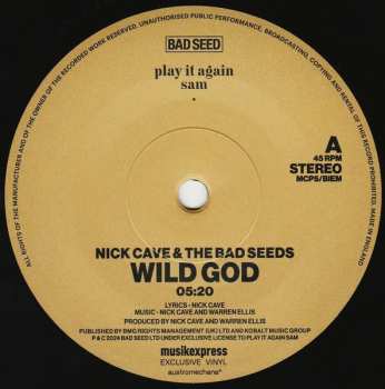 SP Nick Cave & The Bad Seeds: Wild God / Long Dark Night