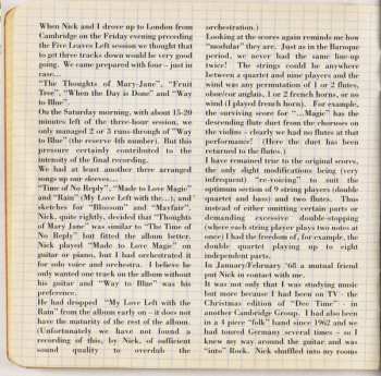 CD Nick Drake: Made To Love Magic DIGI