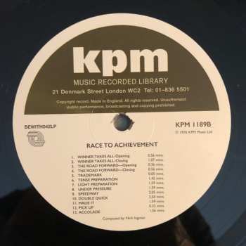 LP Nick Ingman: Distinctive Themes / Race To Achievement LTD