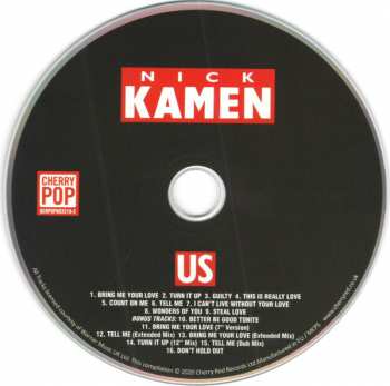 6CD/Doos Nick Kamen: Nick Kamen: The Complete Collection