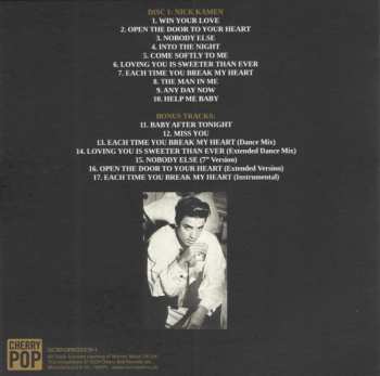 6CD/Doos Nick Kamen: Nick Kamen: The Complete Collection
