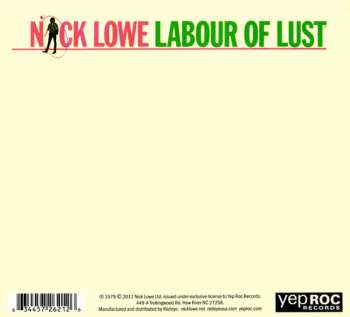 CD Nick Lowe: Labour Of Lust