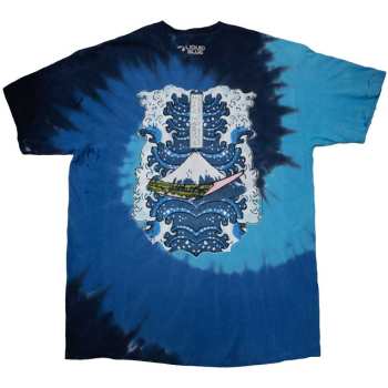 Merch Nick Mason's Saucerful Of Secrets: T-shirt Hokusai Wave Dip Dye