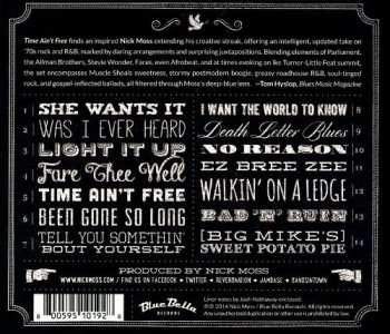 CD Nick Moss Band: Time Ain't Free