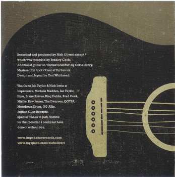 CD Nick Oliveri: Death Acoustic