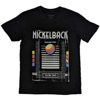 Merch Nickelback: T-shirt Those Days Vhs