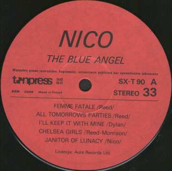 LP Nico: The Blue Angel