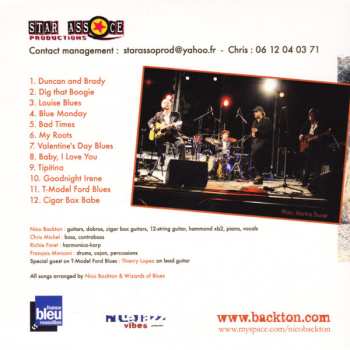 CD Nico Backton & Wizards Of Blues: Roots And Stories