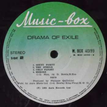 LP Nico: Drama Of Exile