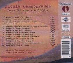 CD Nicola Campogrande: Danze Del Riso E Dell'oblio