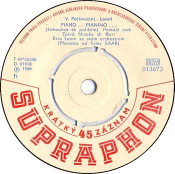 SP Nicola Di Bari: Piano...Pianino... / Piangero