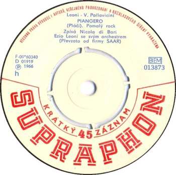 SP Nicola Di Bari: Piano...Pianino... / Piangero