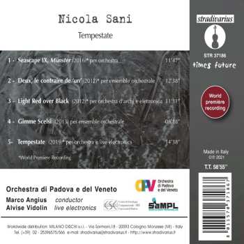 CD Orchestra Di Padova E Del Veneto: Tempestate (Orchestral Works)