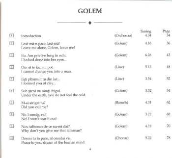 CD Nicolae Bretan: Golem And Arald (Operas In One Act)