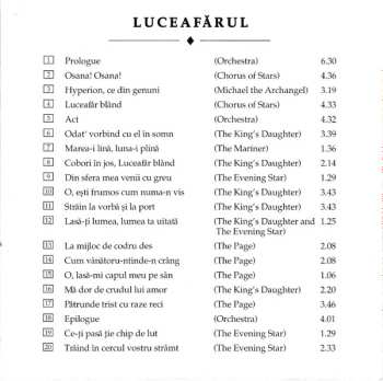 CD Nicolae Bretan: Luceafărul = The Evening Star